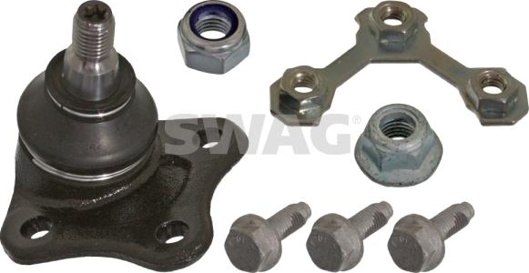 Swag 30 78 0034 - Нижній/верхній кульовий шарнір autodetail.com.ua