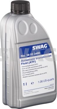 Swag 20 93 2600 - Олива автоматичної КП autodetail.com.ua