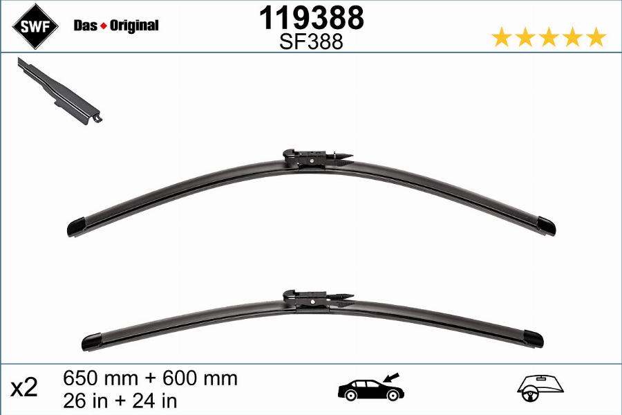 SWF 119388 - Щітка двірника autodetail.com.ua