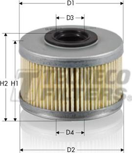Tecneco Filters GS0452 - Фільтр палива autodetail.com.ua