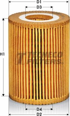 Tecneco Filters OL0821-E - Оливний фільтр autodetail.com.ua
