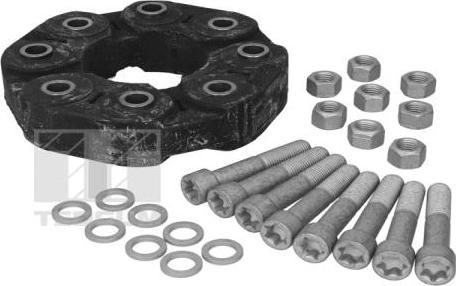 Tedgum TED21533 - Шарнір, поздовжній вал autodetail.com.ua