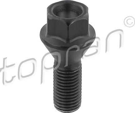 Topran 501 536 - Колісний болт autodetail.com.ua