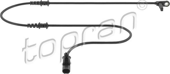 Topran 622 760 - Датчик, кількість обертів колеса autodetail.com.ua