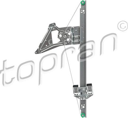 Topran 114 669 - Склопідйомник autodetail.com.ua