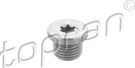 Topran 118 431 - Пробка, оливний піддон autodetail.com.ua