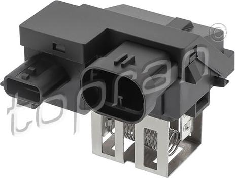 Topran 702 572 - Додатковий резистор, електродвигун вентилятора радіатора autodetail.com.ua