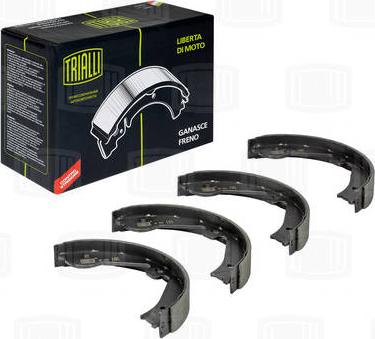 Trialli GF 1868 - Комплект гальмівних колодок autodetail.com.ua