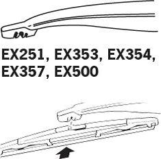 Trico EX357 - Щітка двірника autodetail.com.ua