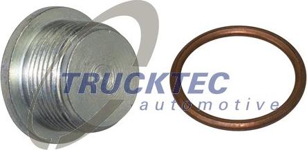 Trucktec Automotive 02.43.287 - Пробка, оливний піддон autodetail.com.ua