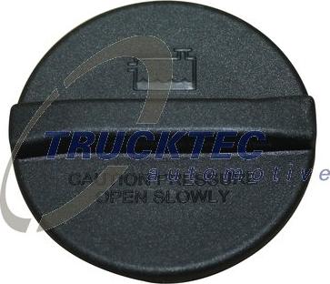 Trucktec Automotive 02.19.332 - Запірна кришка, бак охолоджувальної рідини autodetail.com.ua