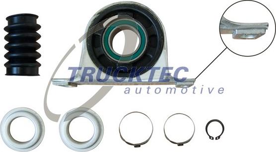 Trucktec Automotive 02.34.029 - Опора, карданний вал autodetail.com.ua