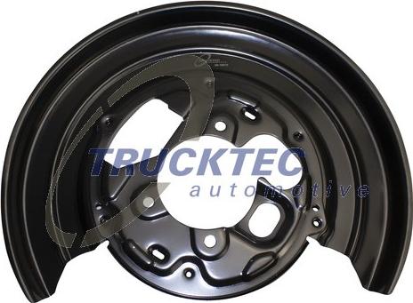 Trucktec Automotive 02.35.644 - Відбивач, гальмівний диск autodetail.com.ua