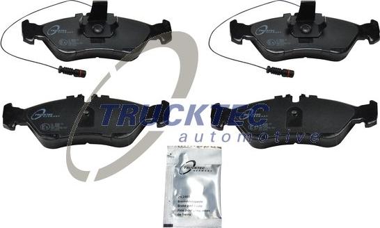 Trucktec Automotive 02.35.085 - Комплект гальмівних накладок, дискове гальмо autodetail.com.ua
