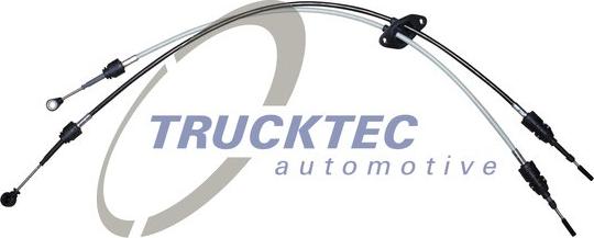 Trucktec Automotive 02.24.031 - Тросовий привод, коробка передач autodetail.com.ua