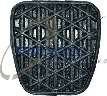 Trucktec Automotive 02.27.002 - Накладка педалі, педаль гальма autodetail.com.ua