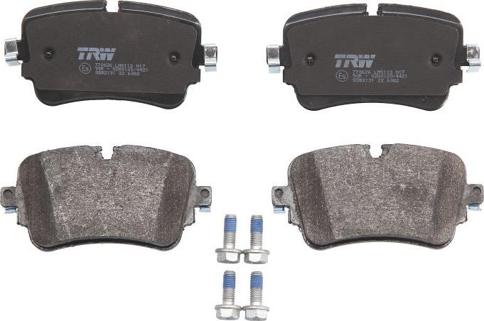 TRW GDB2131 - Комплект гальмівних накладок, дискове гальмо autodetail.com.ua