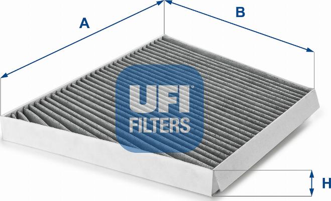 UFI 54.133.00 - Фільтр, повітря у салоні autodetail.com.ua