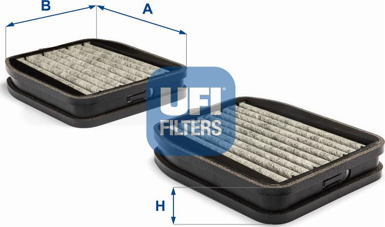 UFI 54.132.00 - Фільтр, повітря у салоні autodetail.com.ua