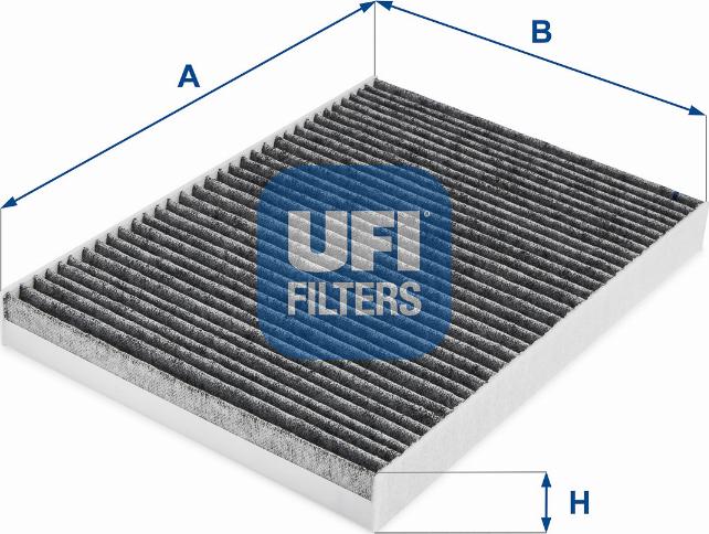 UFI 54.292.00 - Фільтр, повітря у салоні autodetail.com.ua