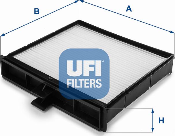 UFI 53.106.00 - Фільтр, повітря у салоні autodetail.com.ua