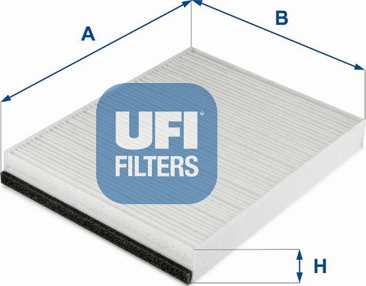 UFI 53.320.00 - Фільтр, повітря у салоні autodetail.com.ua