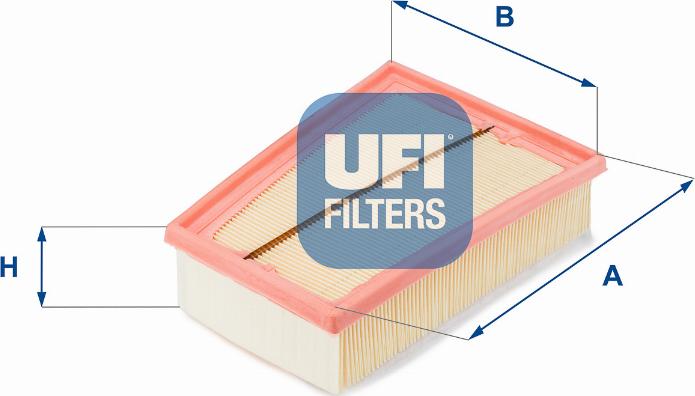 UFI 30.407.00 - Повітряний фільтр autodetail.com.ua
