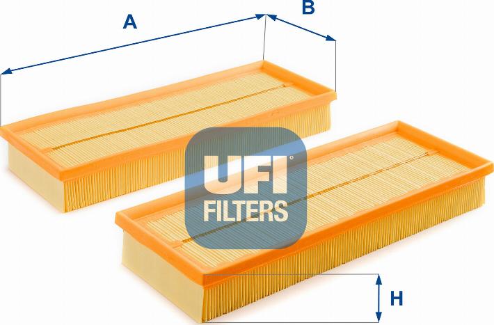 UFI 30.531.00 - Повітряний фільтр autodetail.com.ua