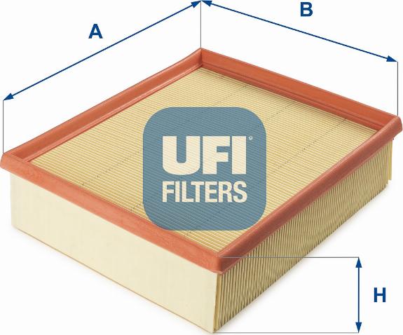 UFI 30.195.00 - Повітряний фільтр autodetail.com.ua