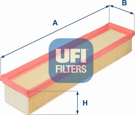 UFI 30.181.00 - Повітряний фільтр autodetail.com.ua