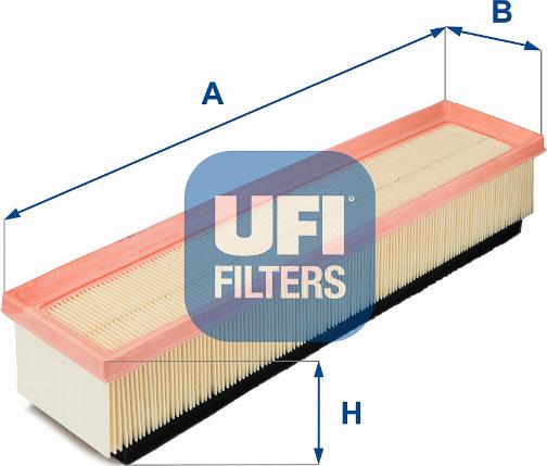 UFI 30.321.00 - Повітряний фільтр autodetail.com.ua
