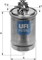 UFI 24.404.00 - Фільтр палива autodetail.com.ua