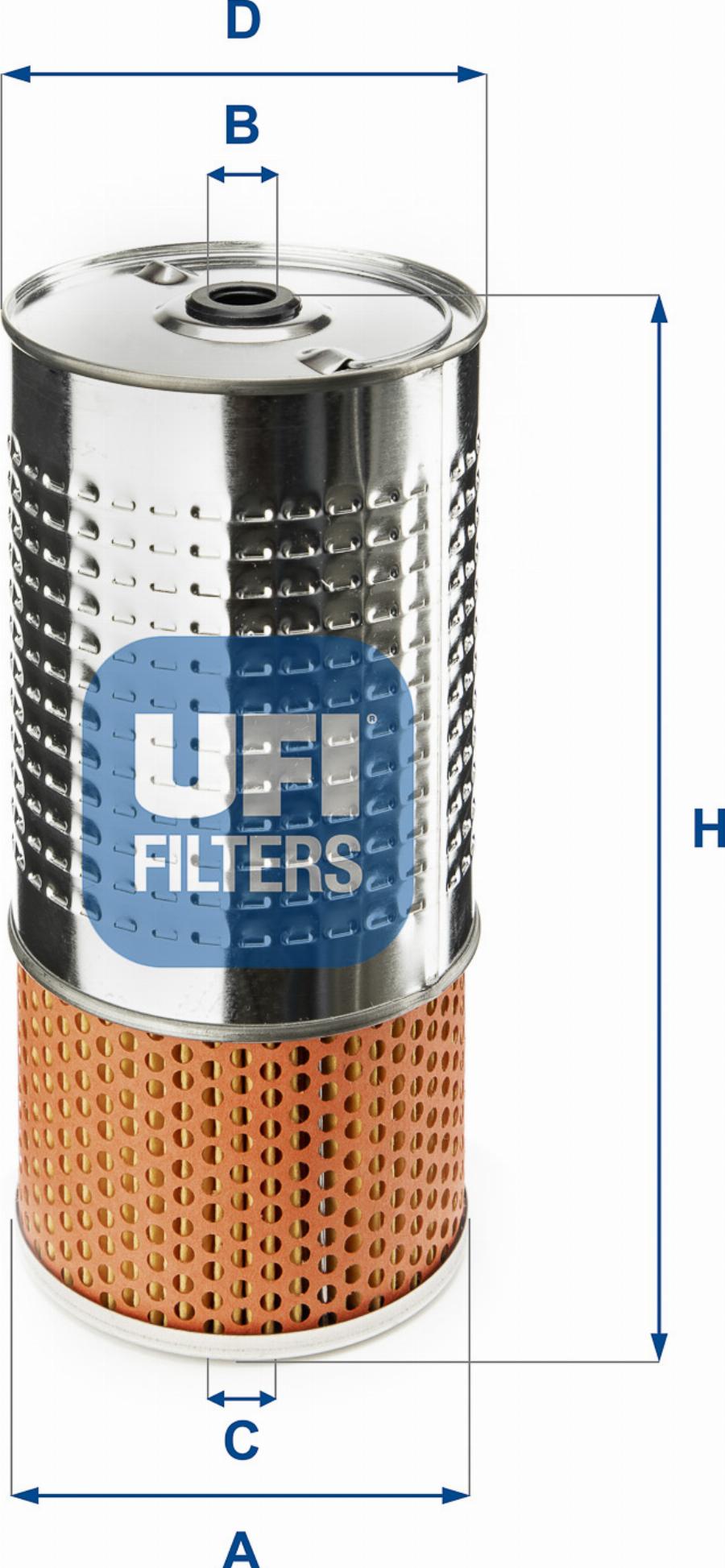 UFI 25.499.00 - Оливний фільтр autodetail.com.ua