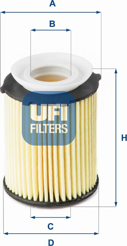 UFI 25.178.00 - Оливний фільтр autodetail.com.ua