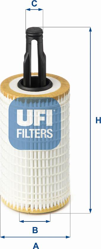 UFI 25.172.00 - Оливний фільтр autodetail.com.ua