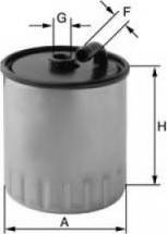 Uniflux Filters XN60 - Фільтр палива autodetail.com.ua