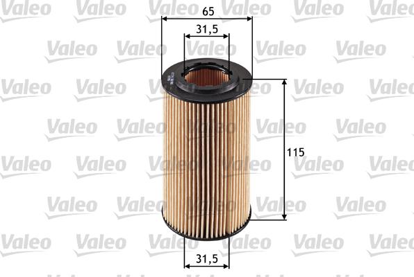 Valeo 586501 - Оливний фільтр autodetail.com.ua
