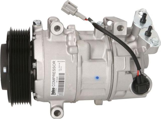 Valeo 813245 - Компресор, система кондиціонування повітря autodetail.com.ua