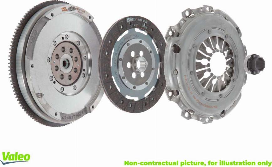 Valeo 837055 - Комплект зчеплення autodetail.com.ua