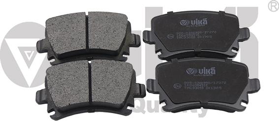 Vika 66981102301 - Комплект гальмівних накладок, дискове гальмо autodetail.com.ua