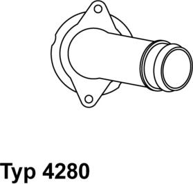 WAHLER 428085D - Термостат, охолоджувальна рідина autodetail.com.ua