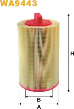 WIX Filters WA9443 - Повітряний фільтр autodetail.com.ua