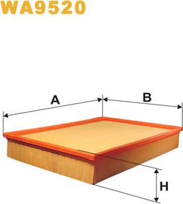 WIX Filters WA9520 - Повітряний фільтр autodetail.com.ua