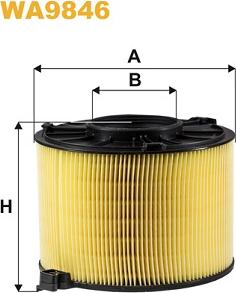 WIX Filters WA9846 - Повітряний фільтр autodetail.com.ua