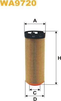 WIX Filters WA9720 - Повітряний фільтр autodetail.com.ua
