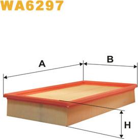 WIX Filters WA6297 - Повітряний фільтр autodetail.com.ua