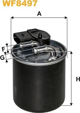 WIX Filters WF8497 - Фільтр палива autodetail.com.ua