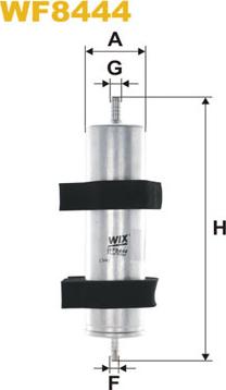 WIX Filters WF8444 - Фільтр палива autodetail.com.ua