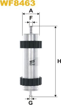 WIX Filters WF8463 - Фільтр палива autodetail.com.ua