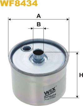 WIX Filters WF8434 - Фільтр палива autodetail.com.ua